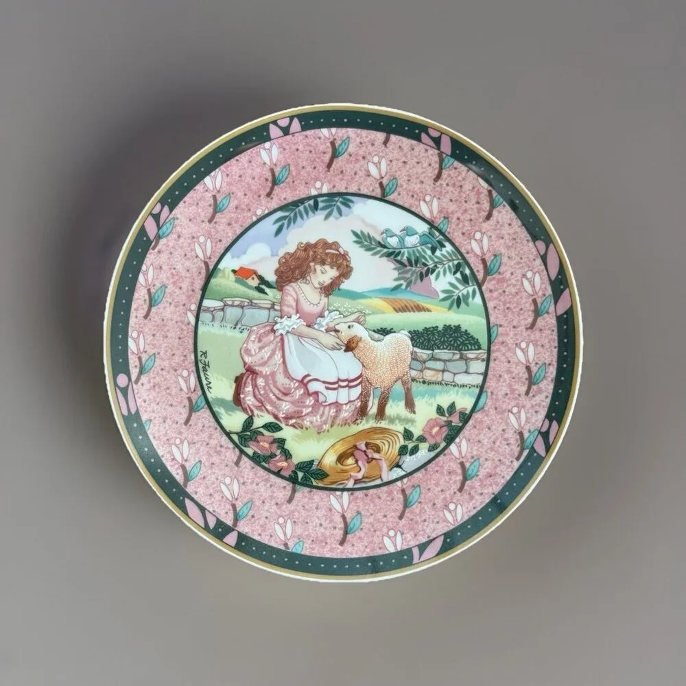 Villeroy & Boch Heinrich Germany Once Upon A Rhyme- Mary Had A Little‎ Lamb